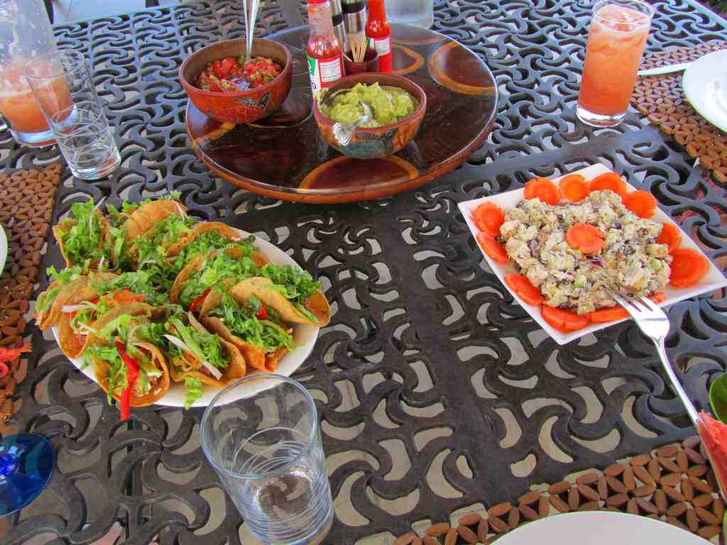 Lunch at Villa del Mar was exquisitely prepared! Thank you, Ruth!
