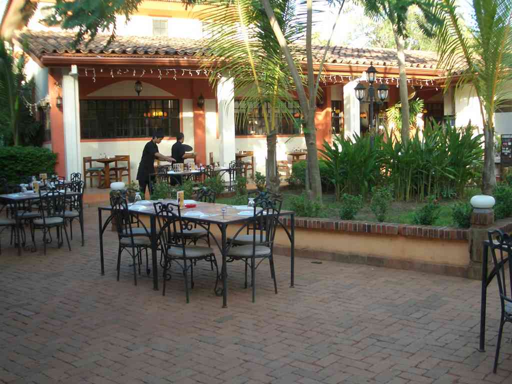 ...and even more tables for the restaurant!