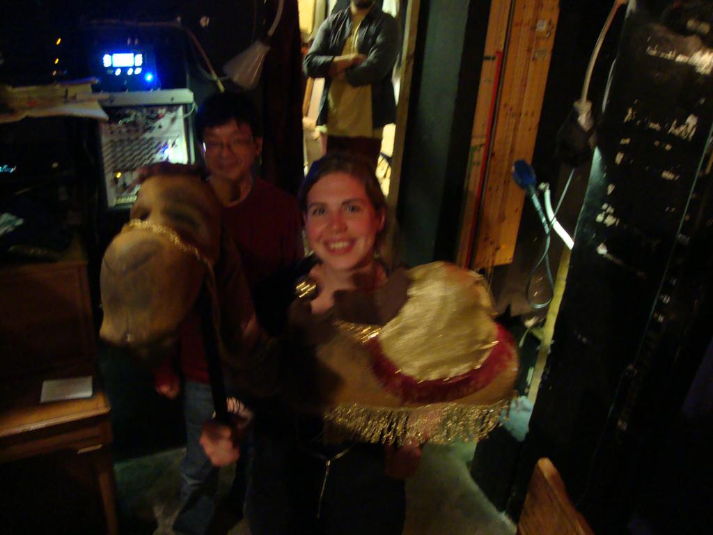 One of the master puppeteers.