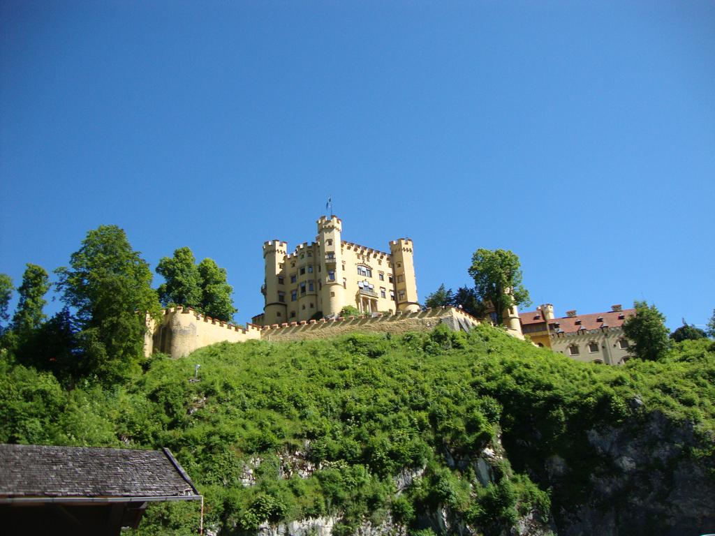 Schloss Hohenschwangau, taken from the village below.