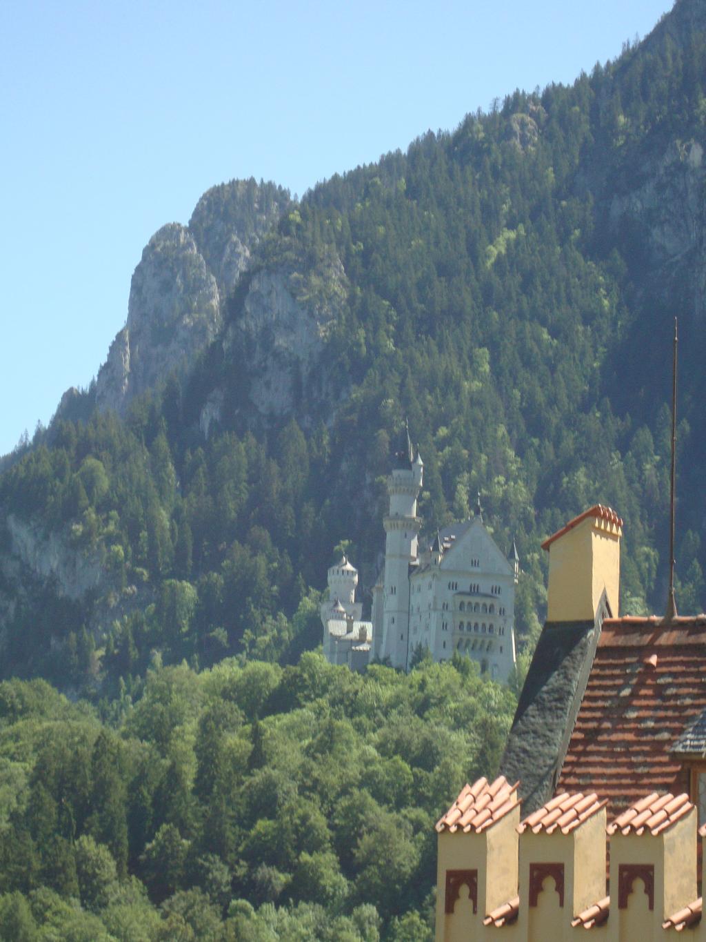 Ludwig II kept a telescope in his bedroom to watch the daily construction progress of Neuschwanstein across the valley!