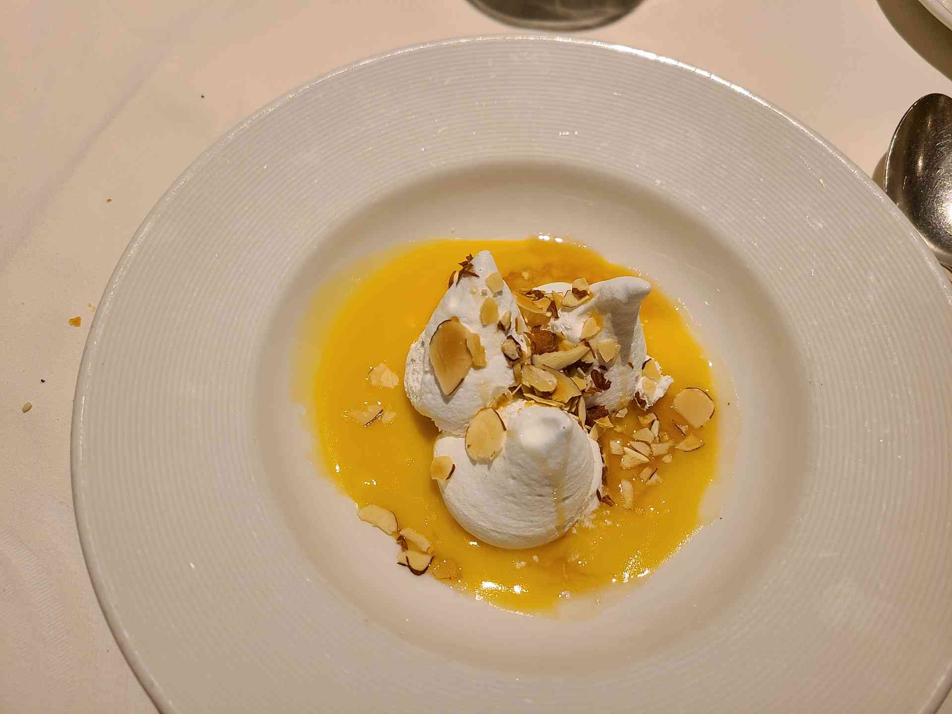 The desserts were so beautiful you almost didn't want to eat them.