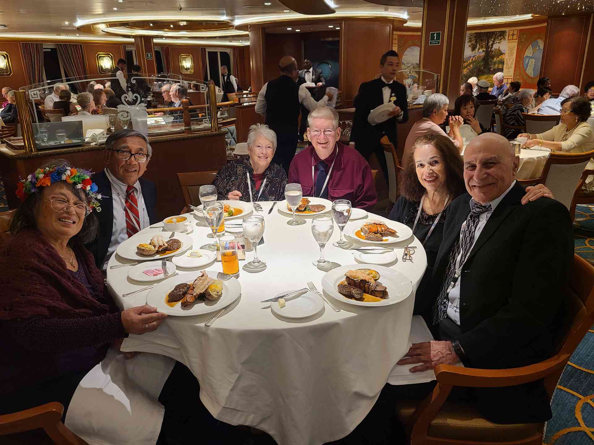 'Our Gang', from left to right: Doris, Vic, Helen, Charles, Rose, and Ron.