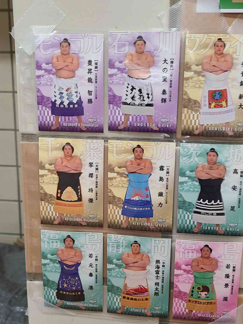 You can also buy official portraits of your favorite wrestlers.