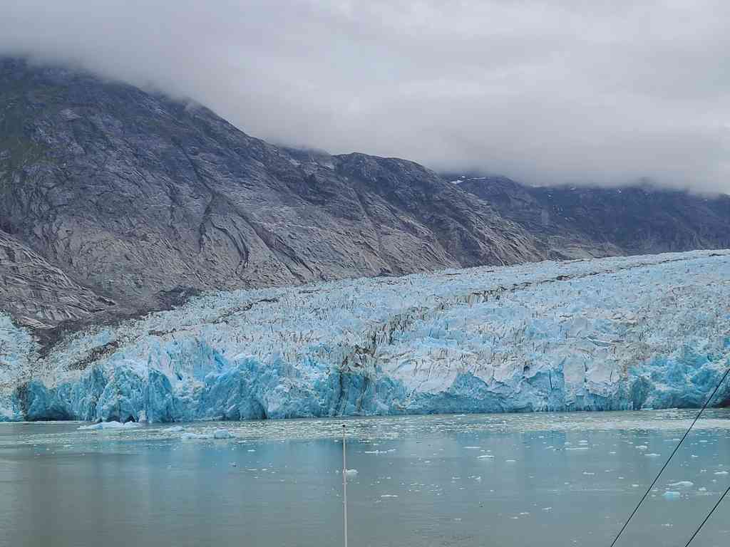 Usually ships don't come this close to the glacier due to all the ice in the water. We got lucky!