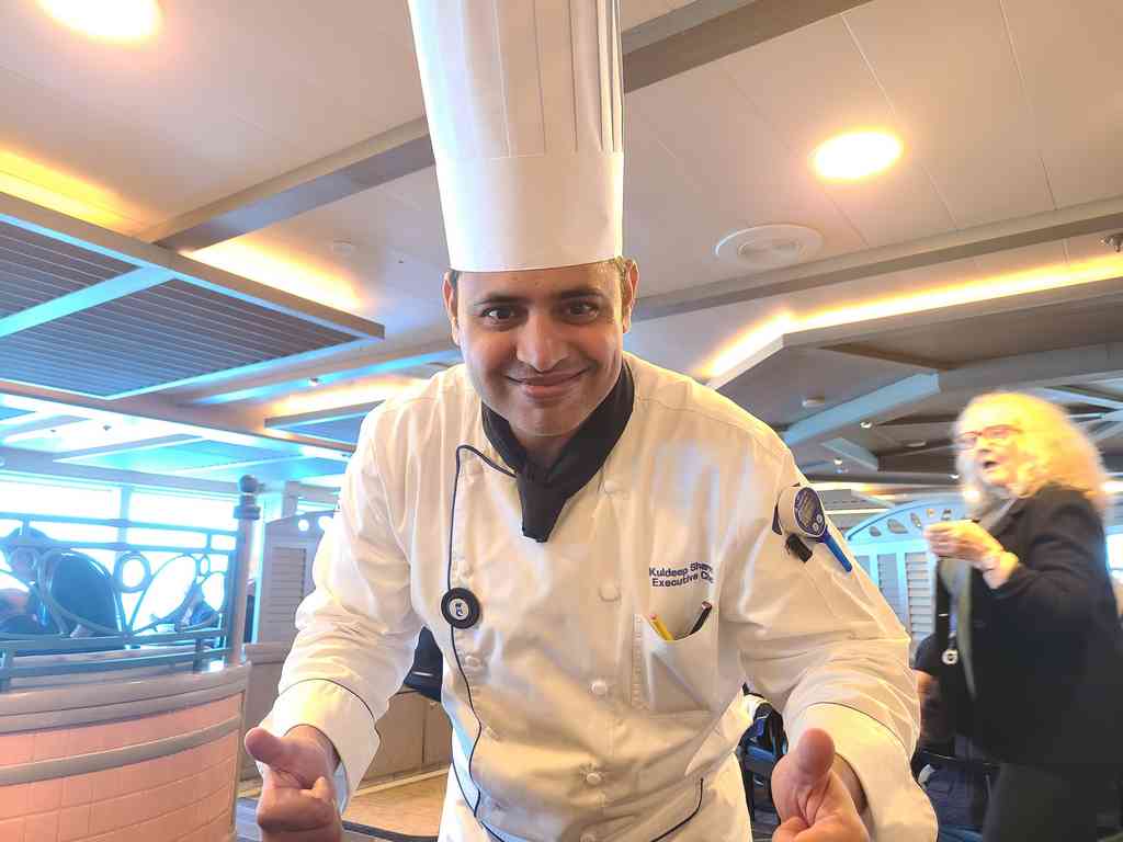 Executive chef, Kuldeep
